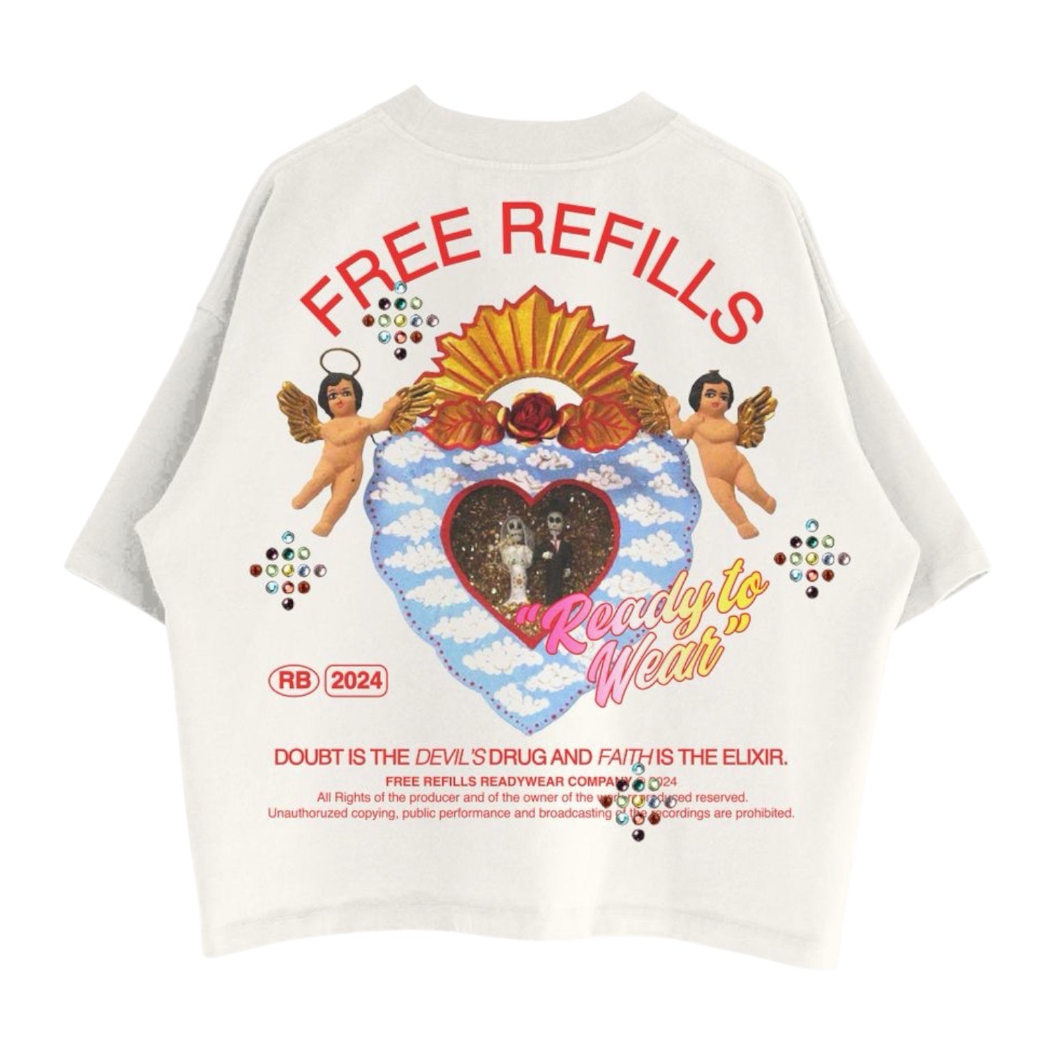 FREE REFILLS: Sacred SS Tee